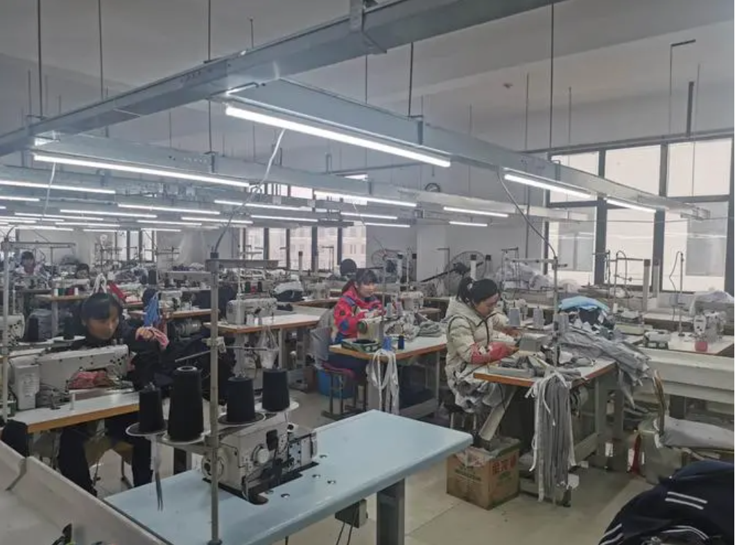 Guangzhou garment factory factory workshop